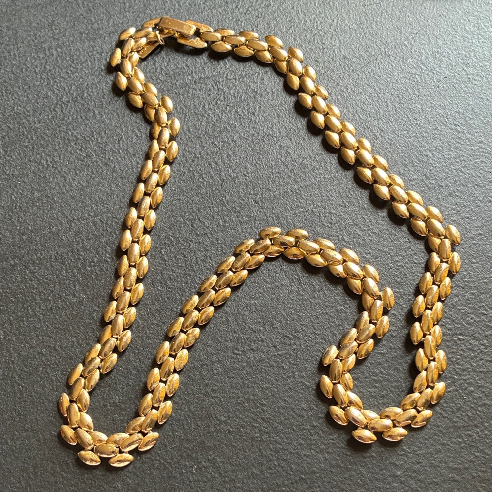 Revlon Gold Leaf Necklace